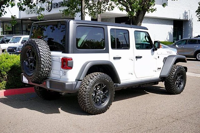 New 2026 Bright White Clear-Coat Exterior Paint Jeep Willys image 10