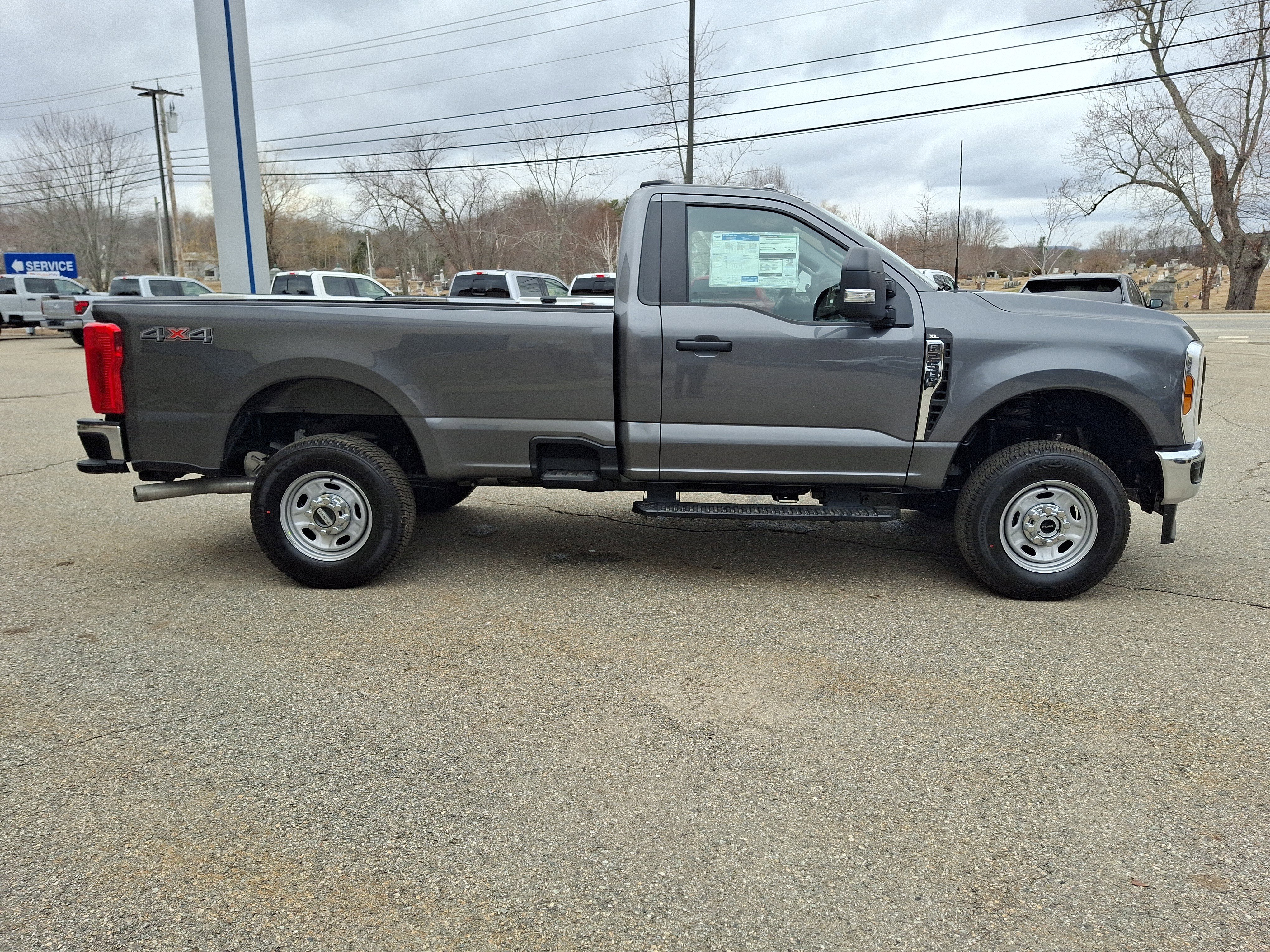 New 2026 Carbonized Gray Metallic Ford F-250® XL image 4