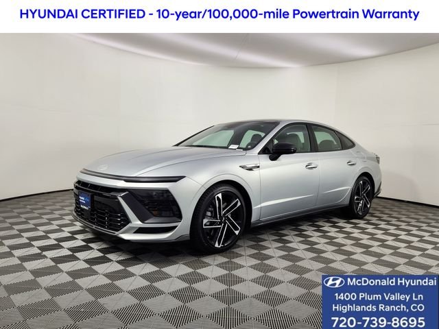 Certified Used 2025 Silver Hyundai N Line image 1
