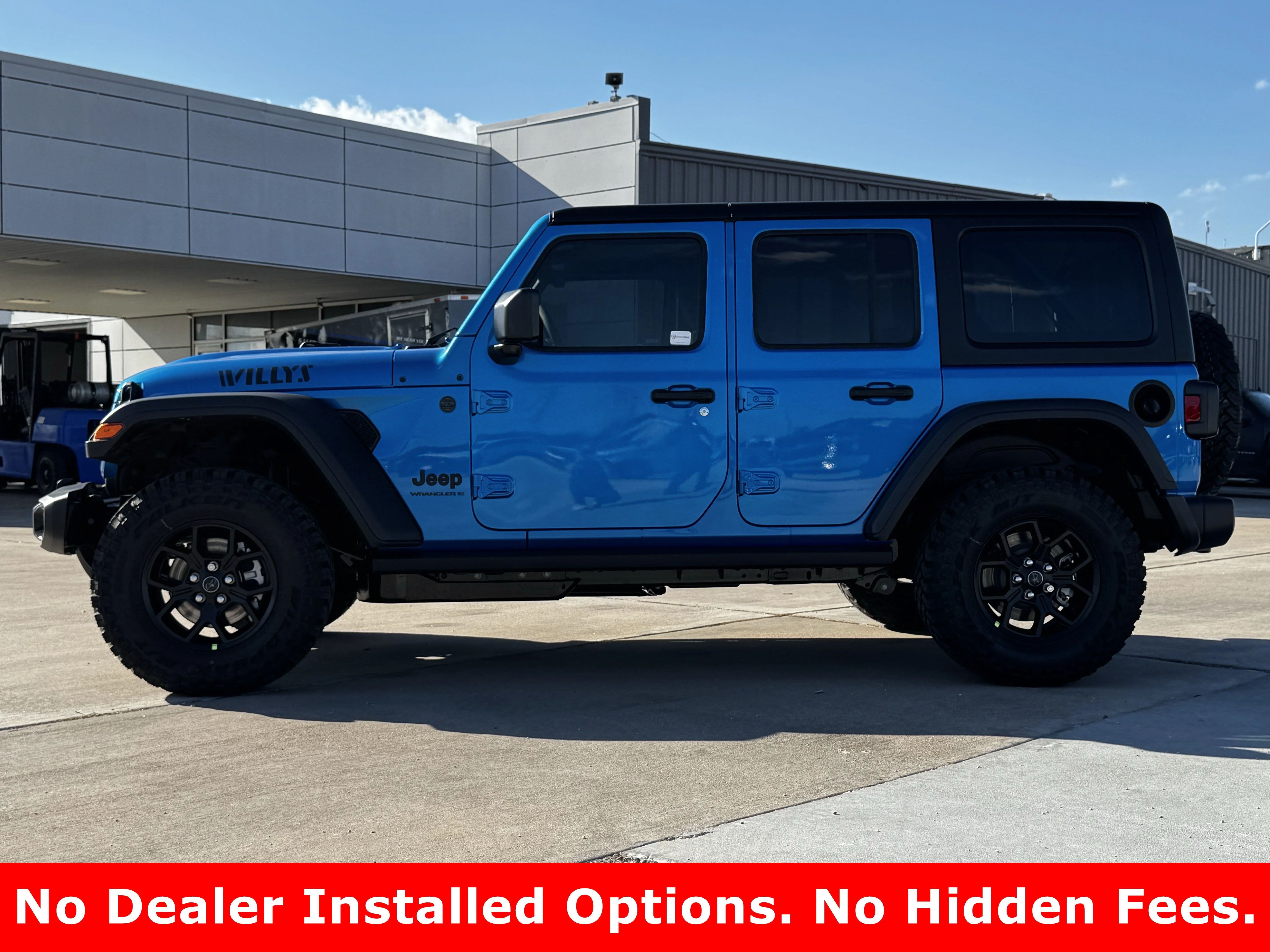 New 2026 Hydro Blue Pearlcoat Jeep Willys image 7