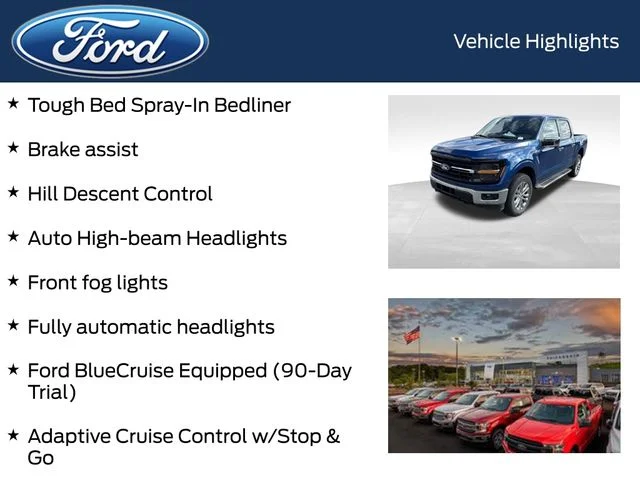 Used 2024 Blue Ford XLT image 13