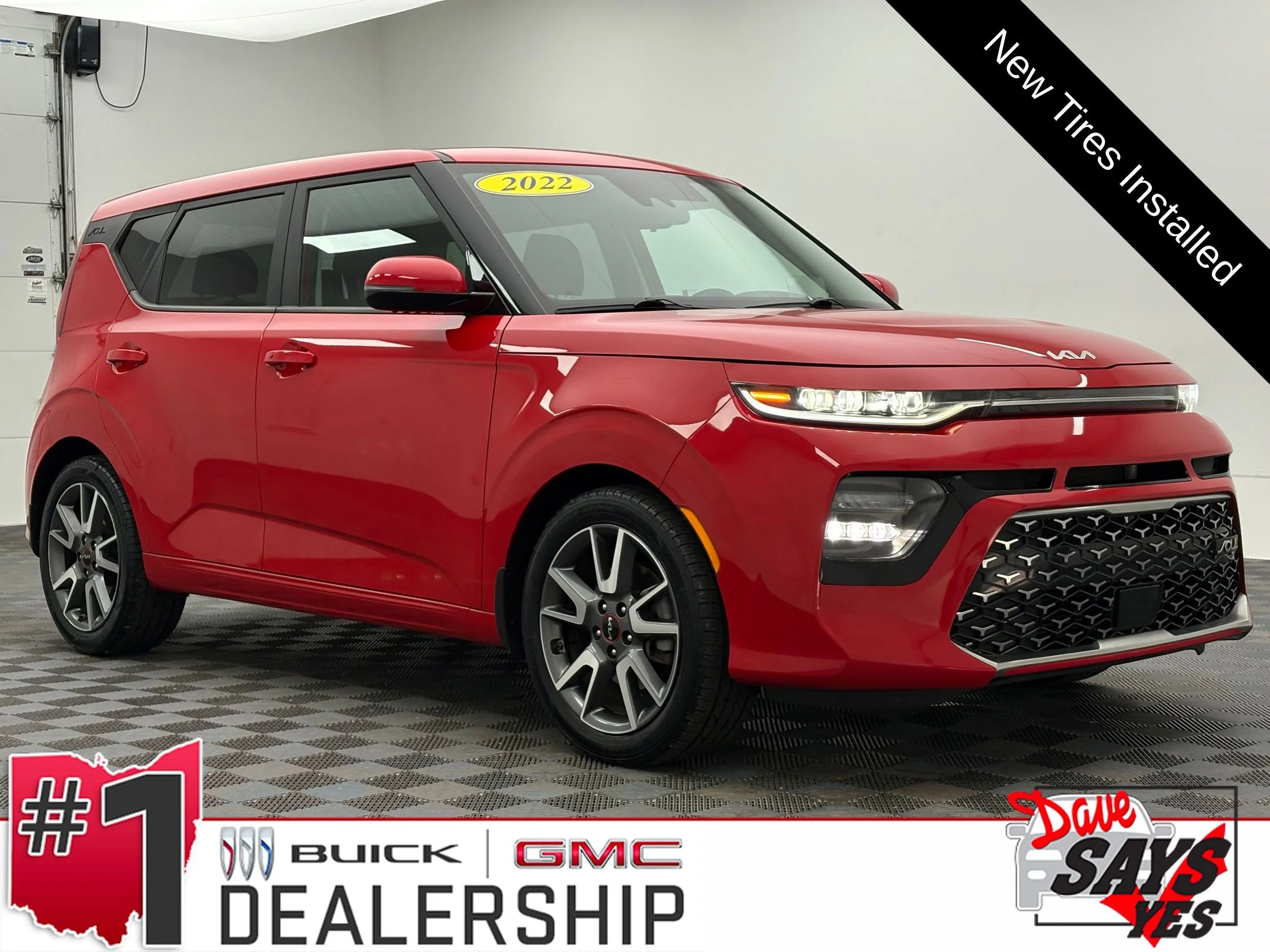 Used 2022 Inferno Red Kia Turbo image 1