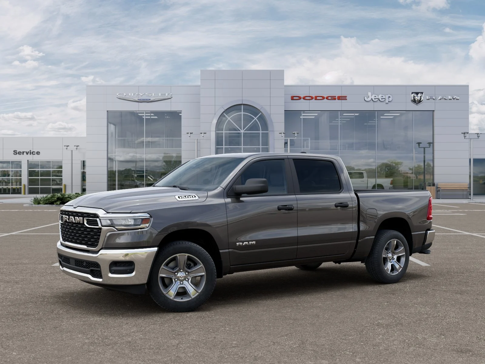 New 2026 Granite Crystal Metallic Clear-Coat Exterior Paint RAM Tradesman image 29