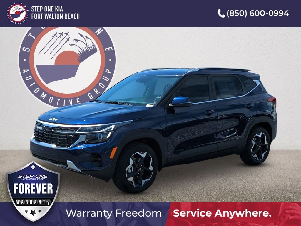 New 2026 Dark Ocean Blue Kia EX image 1