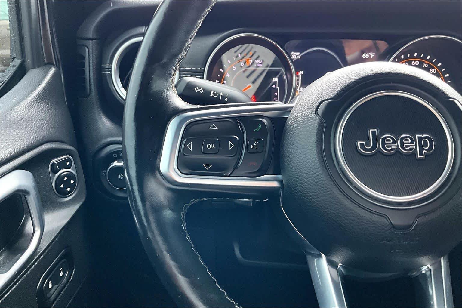 Used 2020 Black Clearcoat Jeep Sahara image 24
