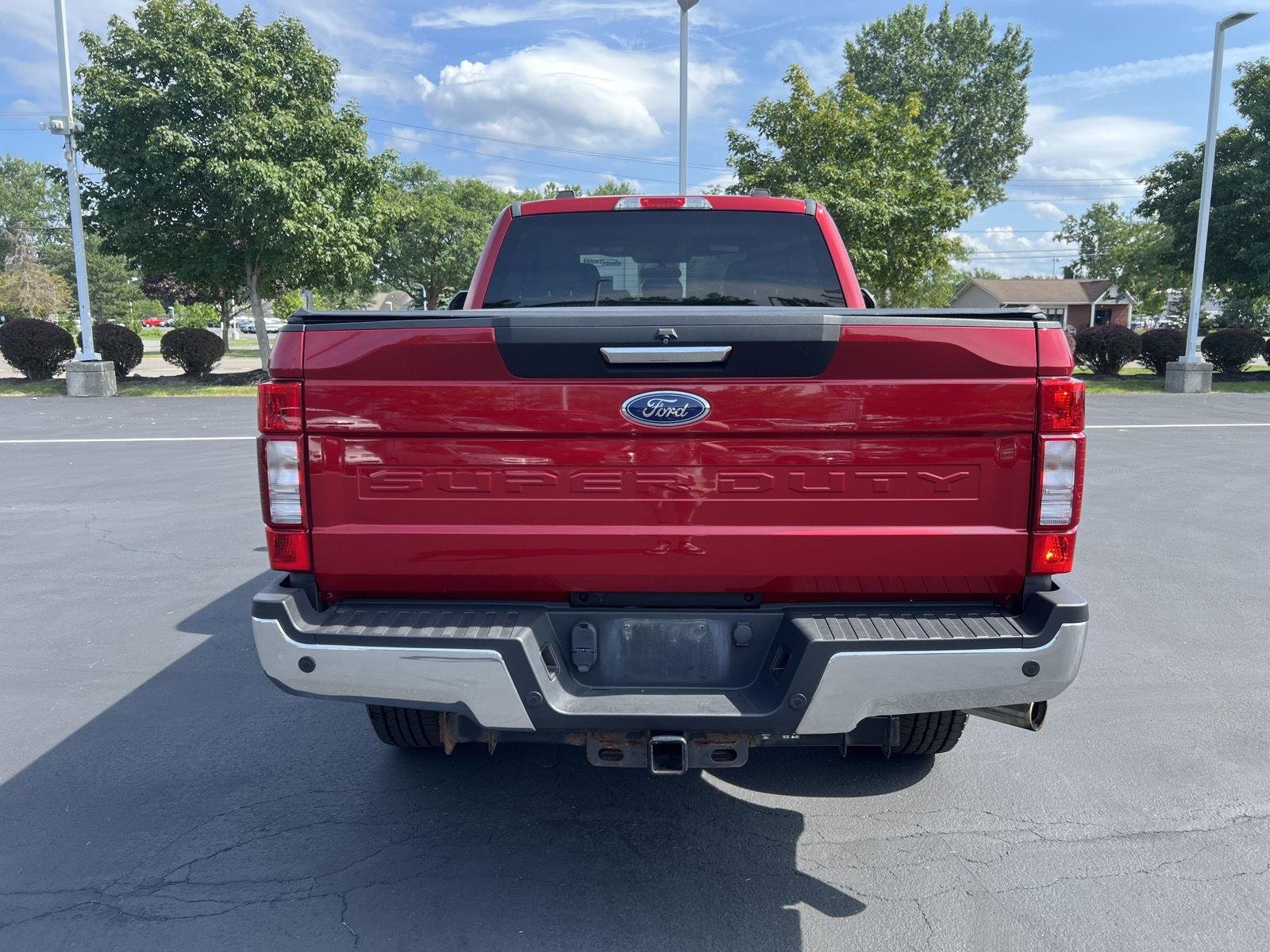 Used 2020 Rapid Red Metallic Tinted Clearcoat Ford XLT image 12