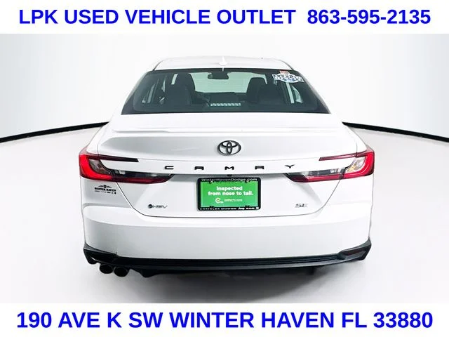 Used 2025 White Toyota SE image 6