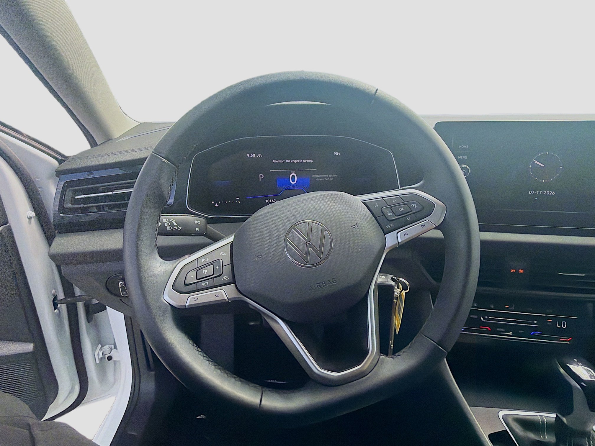 Certified Used 2025 Pure White Volkswagen S image 10