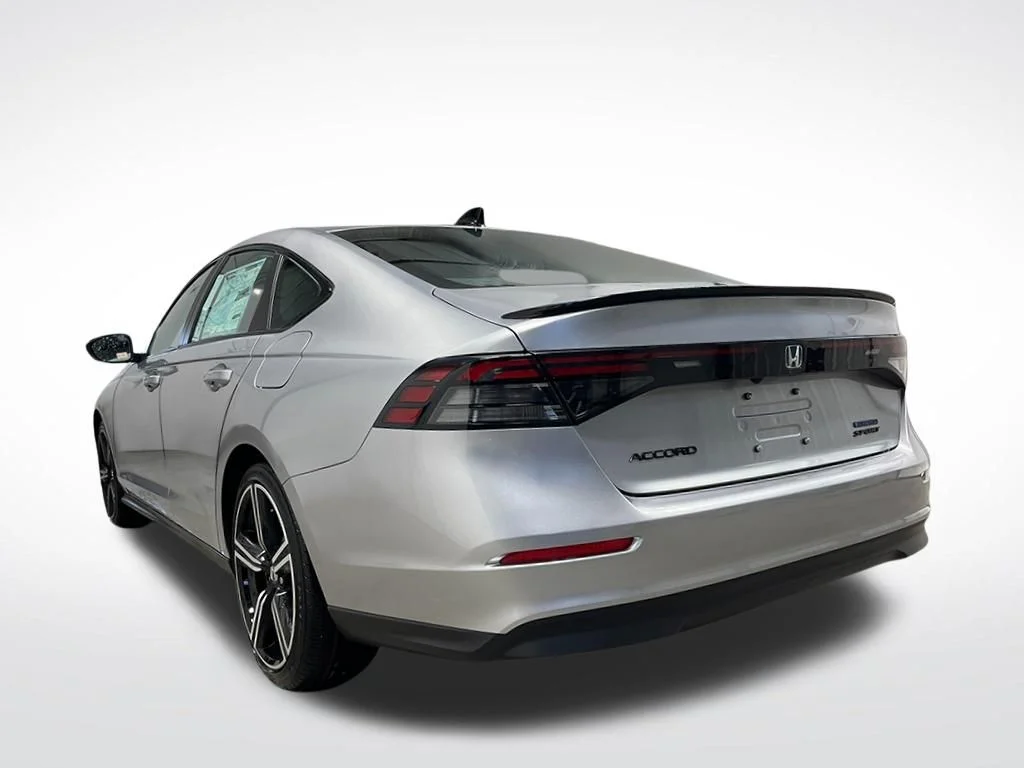 Certified Used 2026 Solar Silver Metallic Honda Sport Hybrid image 3