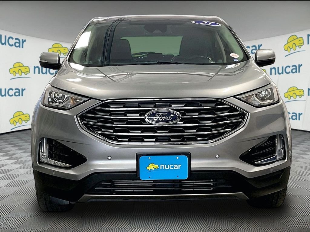 Used 2021 Silver Ford Titanium image 2