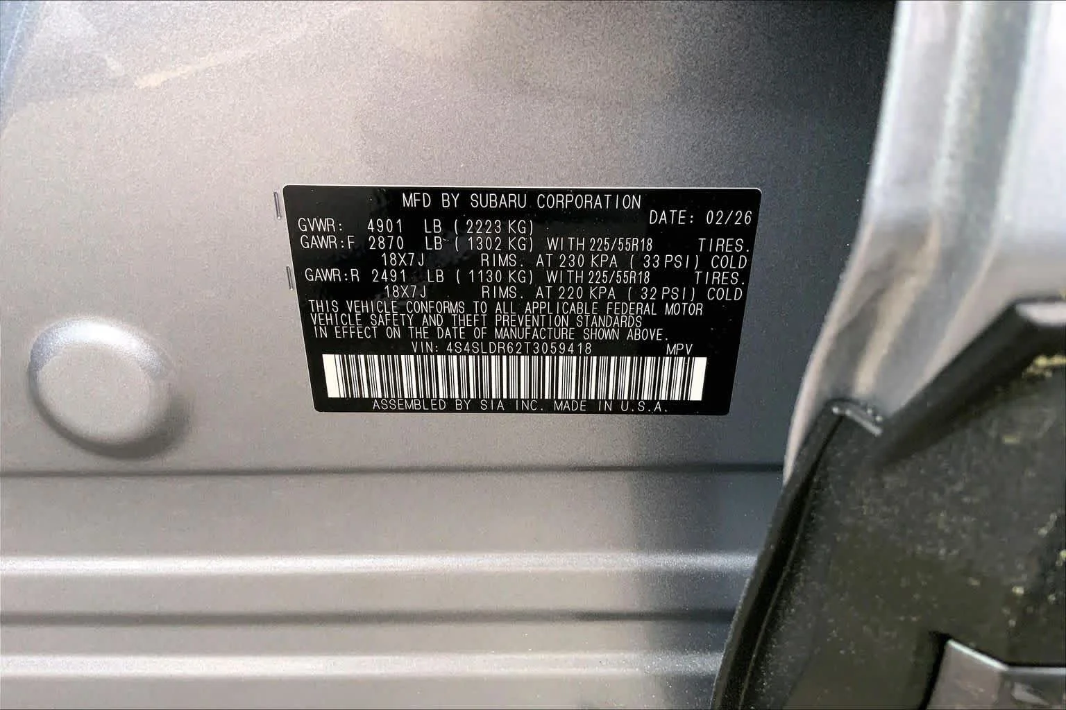New 2026 ICE SILVER METALLIC Subaru Limited image 16