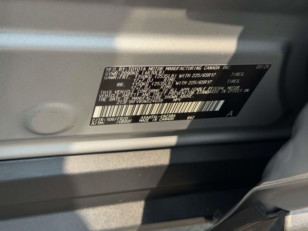 Used 2025 Silver Toyota LE image 25