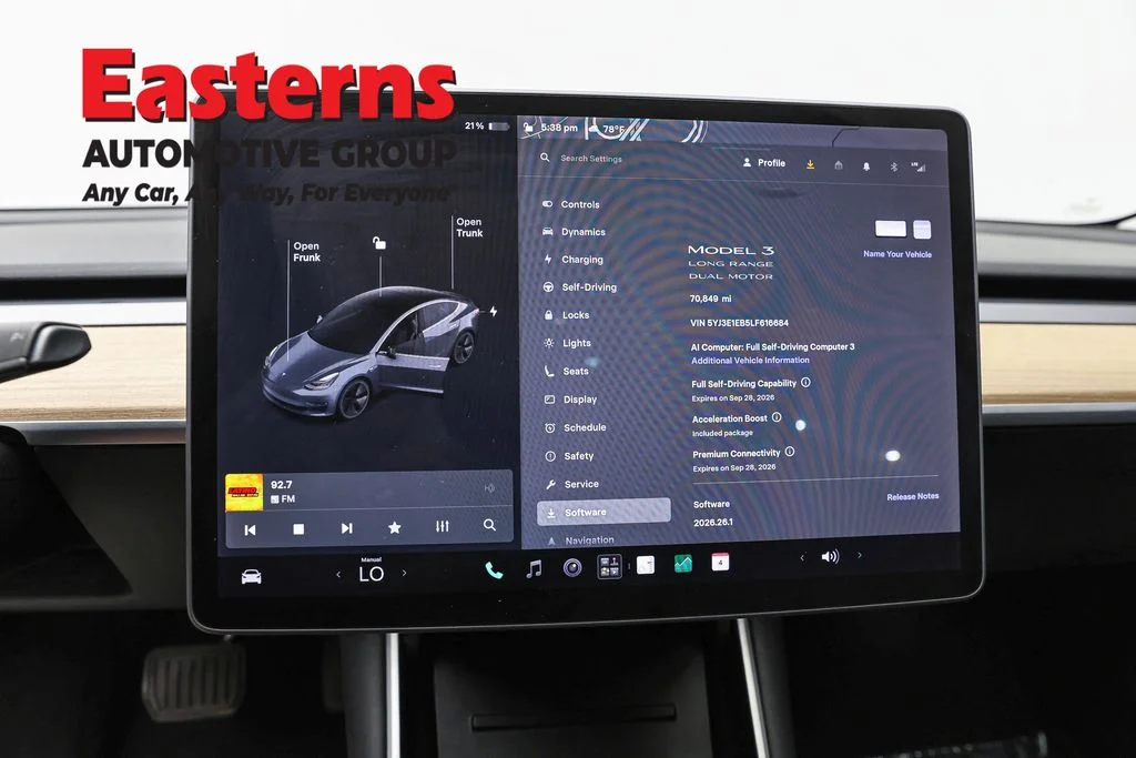Used 2020 Gray Tesla Long Range image 11