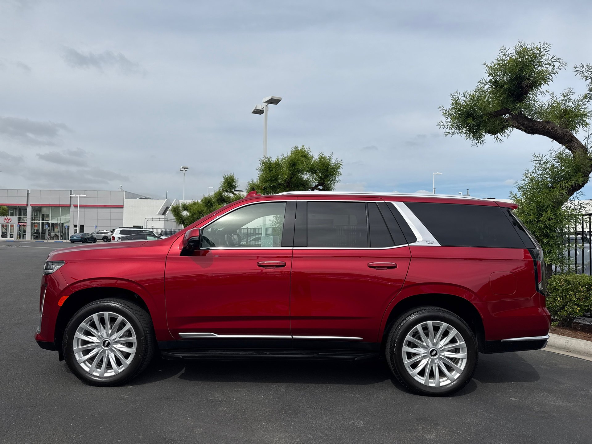 Used 2024 Radiant Red Tintcoat Cadillac Luxury image 4