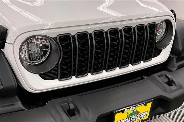 Used 2024 Bright White Clearcoat Jeep Sport S image 31