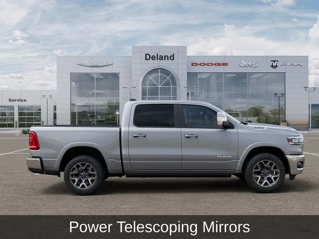 New 2026 Billet Silver Metallic Clear-Coat Exterior Paint RAM Laramie image 25