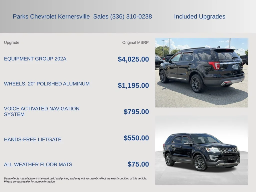 Used 2016 Black Ford XLT image 4