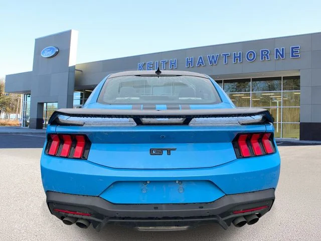 Used 2024 Grabber Blue Ford GT Premium image 6