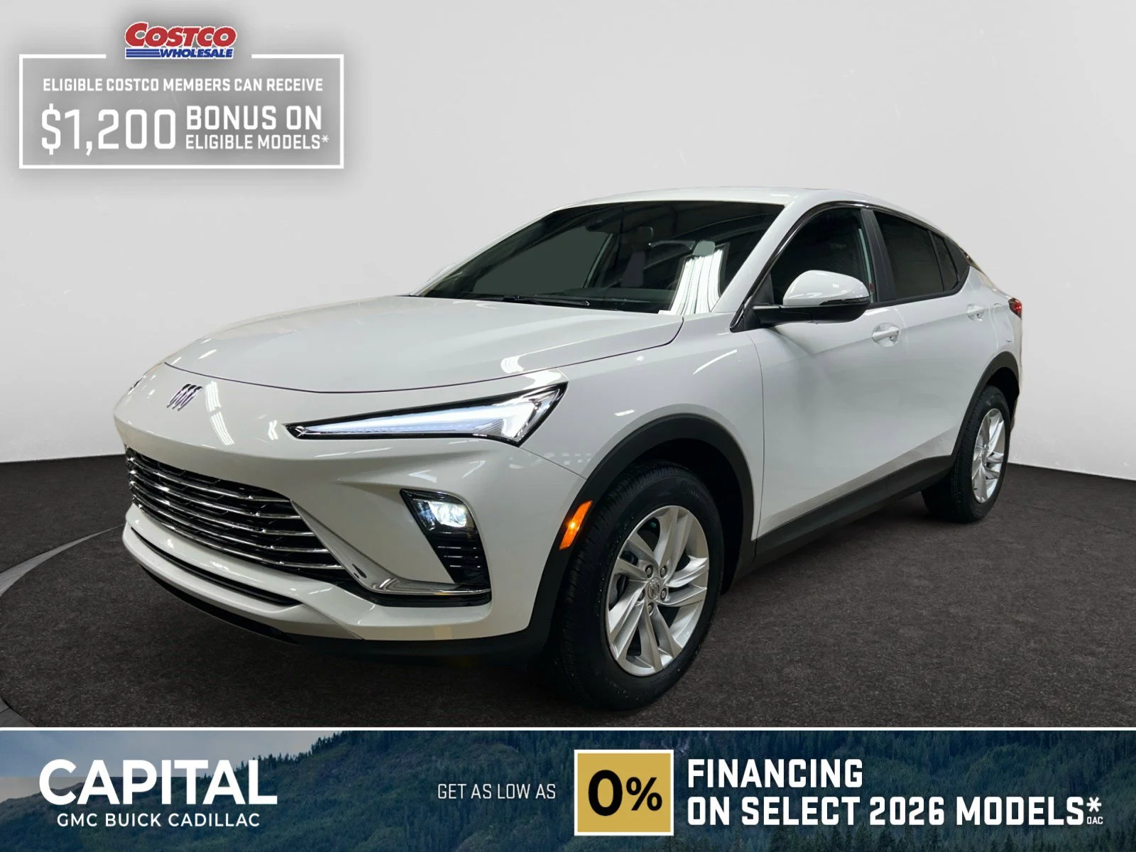 New 2026 Summit White Buick Preferred image 1