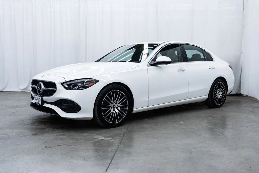 Used 2025 White Mercedes-Benz C 300 image 3