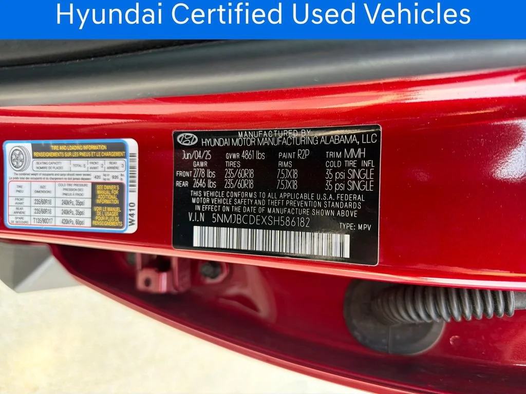 Certified Pre-Owned 2025 Hyundai Tucson SEL