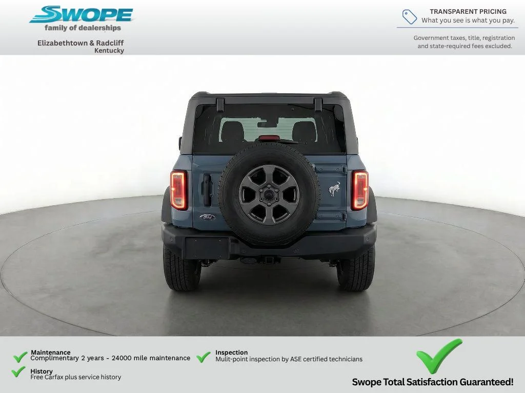 Used 2025 Azure / Gray Metallic Ford Big Bend image 10