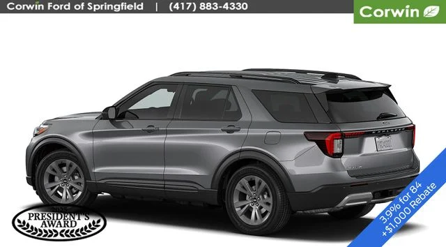 New 2026 Carbonized Gray Metallic Ford Active image 2