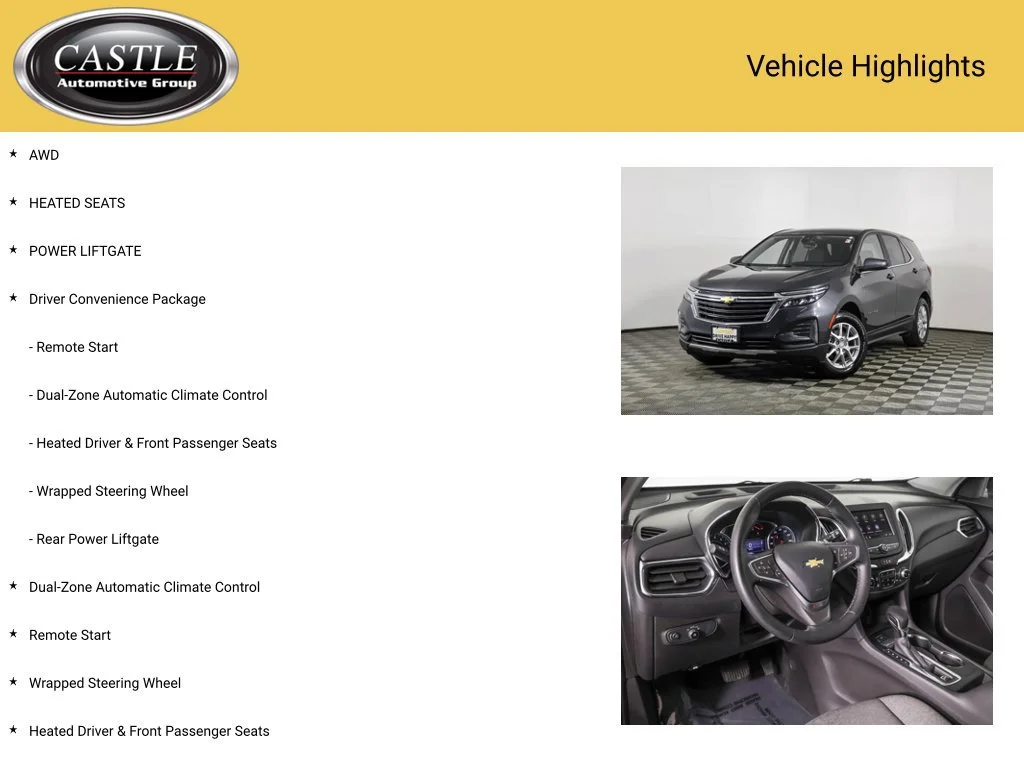 Vehicle thumbnail
