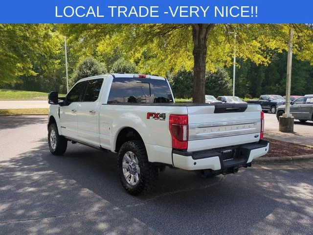 Used 2022 White Ford Platinum image 3