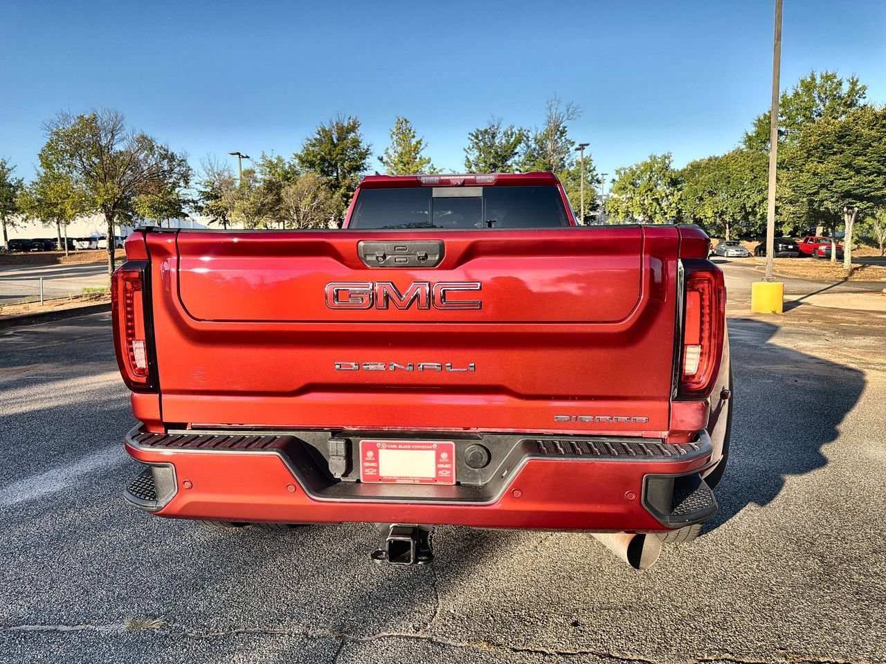 Used 2022 Cayenne Red Tintcoat GMC Denali DRW image 7