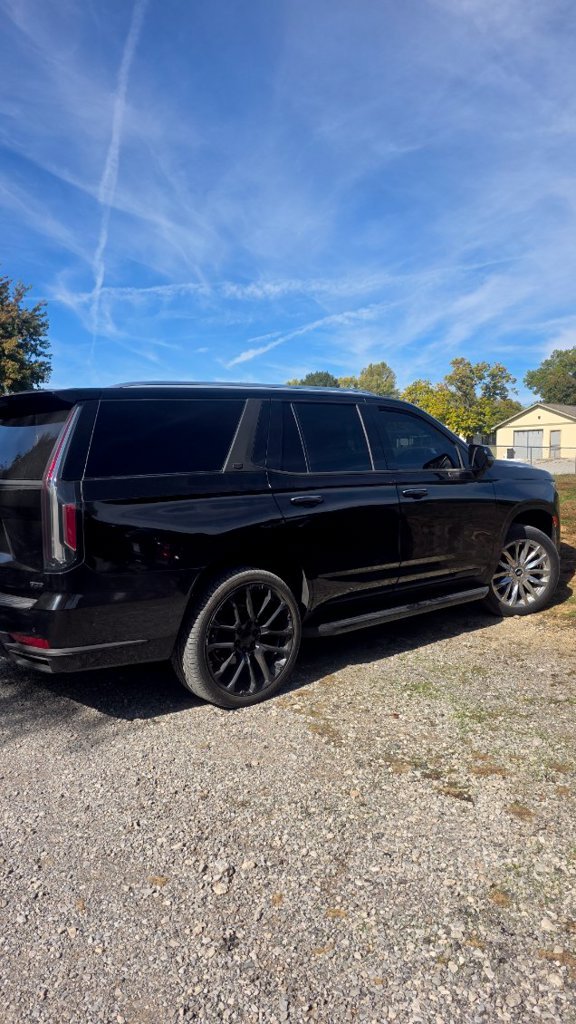 Used 2021 Black Cadillac Premium Luxury image 2