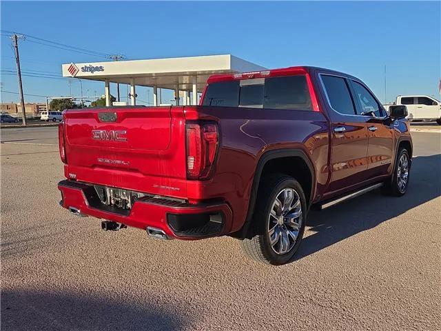 Used 2024 Red GMC Denali 4x4 Crew Cab 5.75 ft. box 147.4 in. WB image 3