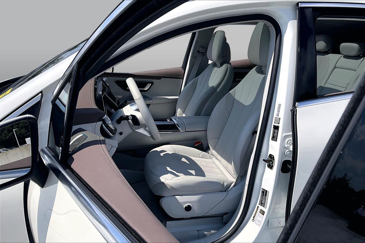 Used 2023 MANUFAKTUR Diamond White Metallic Mercedes-Benz EQE 350 image 7