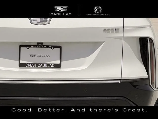 Used 2024 Crystal White Tricoat CADILLAC Luxury 1 image 6
