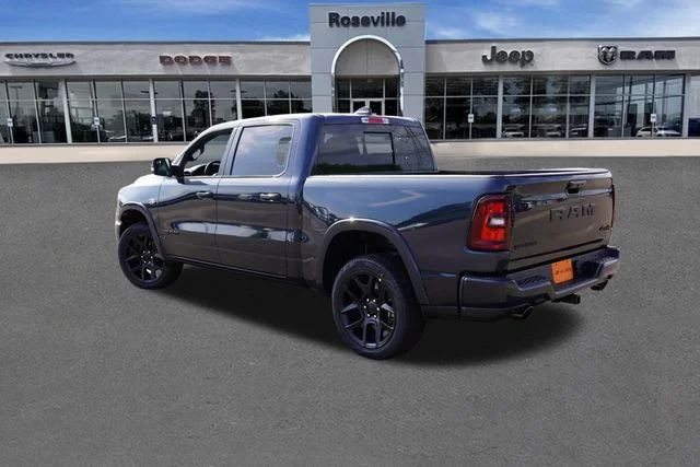 New 2026 Forged Blue Metallic Exterior Paint RAM Laramie image 5