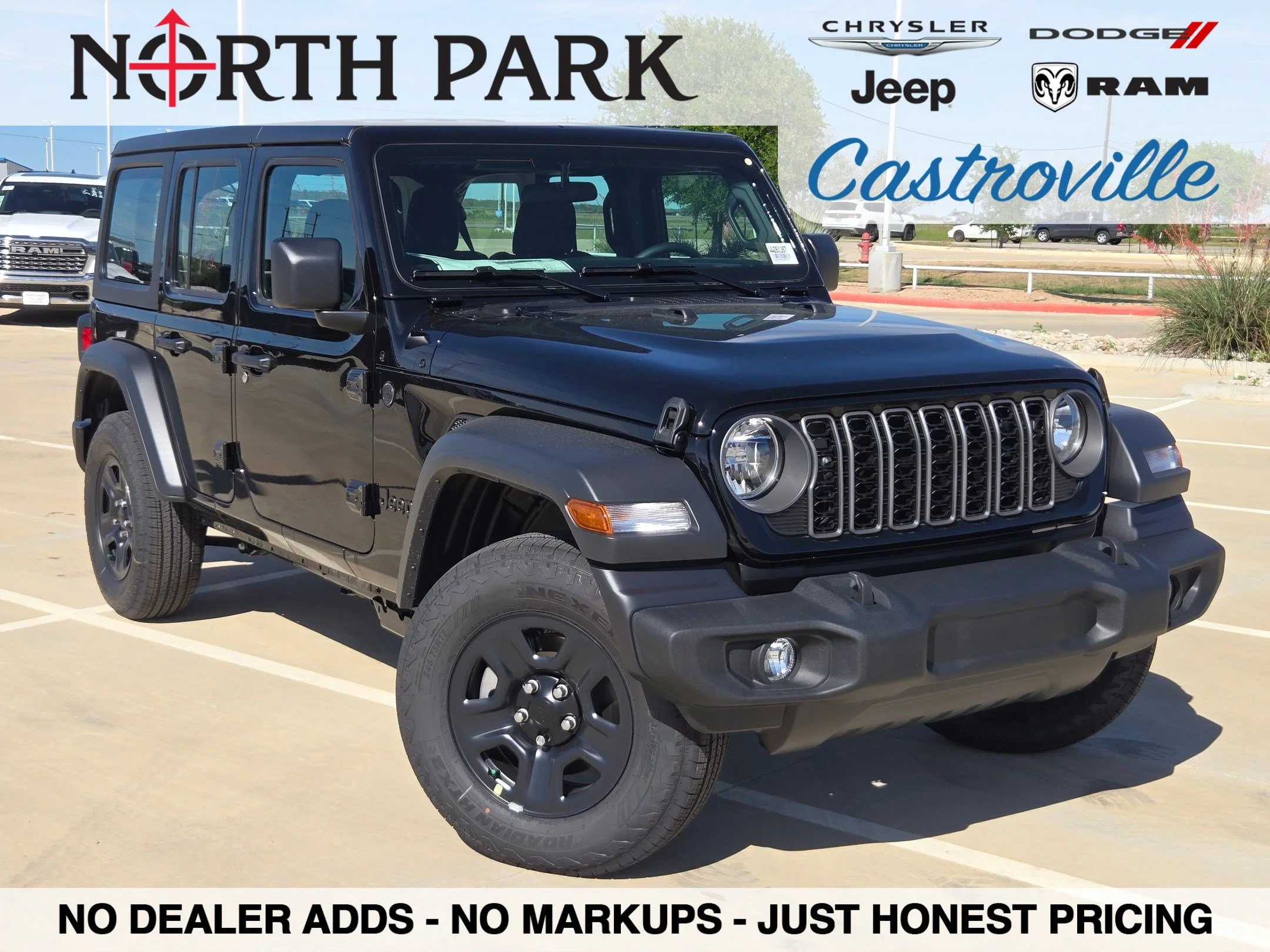 New 2026 Black Clear-Coat Exterior Paint Jeep Sport image 1