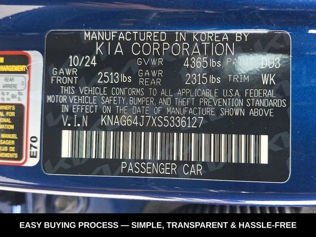 Used 2025 Blue Kia GT-Line image 34
