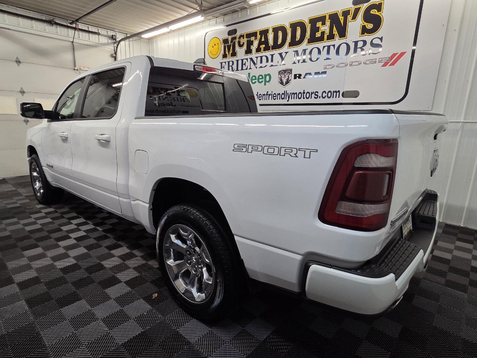 Used 2022 Bright White Clearcoat Ram Big Horn image 7