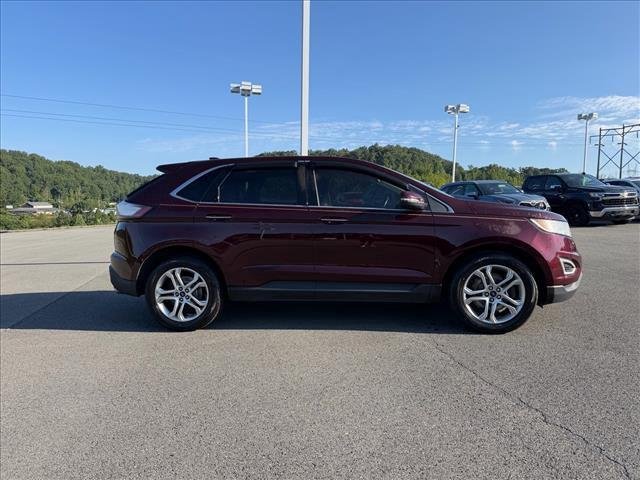 Used 2018 Burgundy Velvet Metallic Tinted Clearcoat Ford Titanium image 7