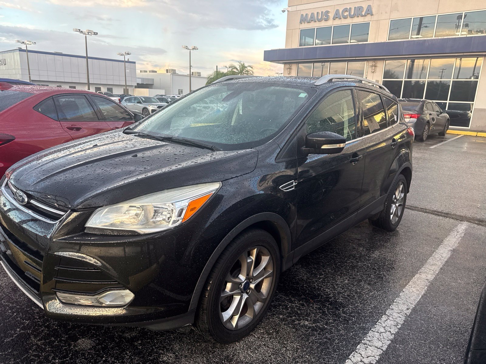 Used 2014 Black Ford Titanium image 7