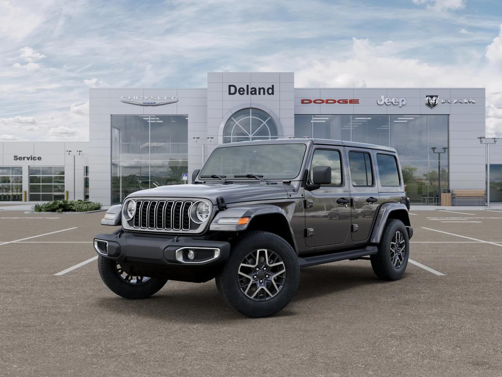 New 2026 Granite Crystal Metallic Clear-Coat Exterior Paint Jeep Sahara image 28