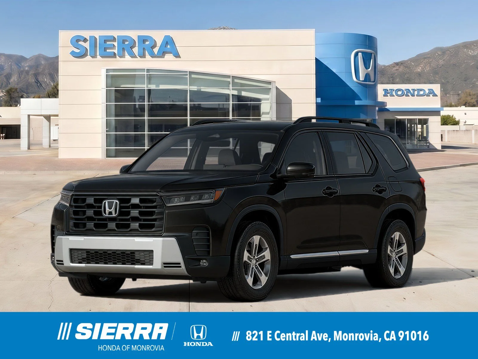 New 2026 Crystal Black Pearl Honda AWD EX-L image 1