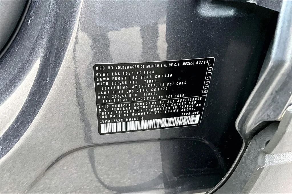 Used 2023 Gray Volkswagen 2.0T SE image 19