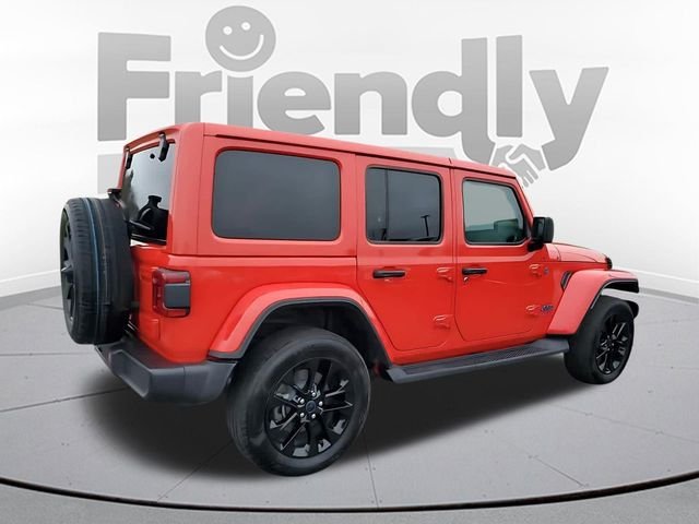Used 2025 Red Jeep Sahara 4xe image 5