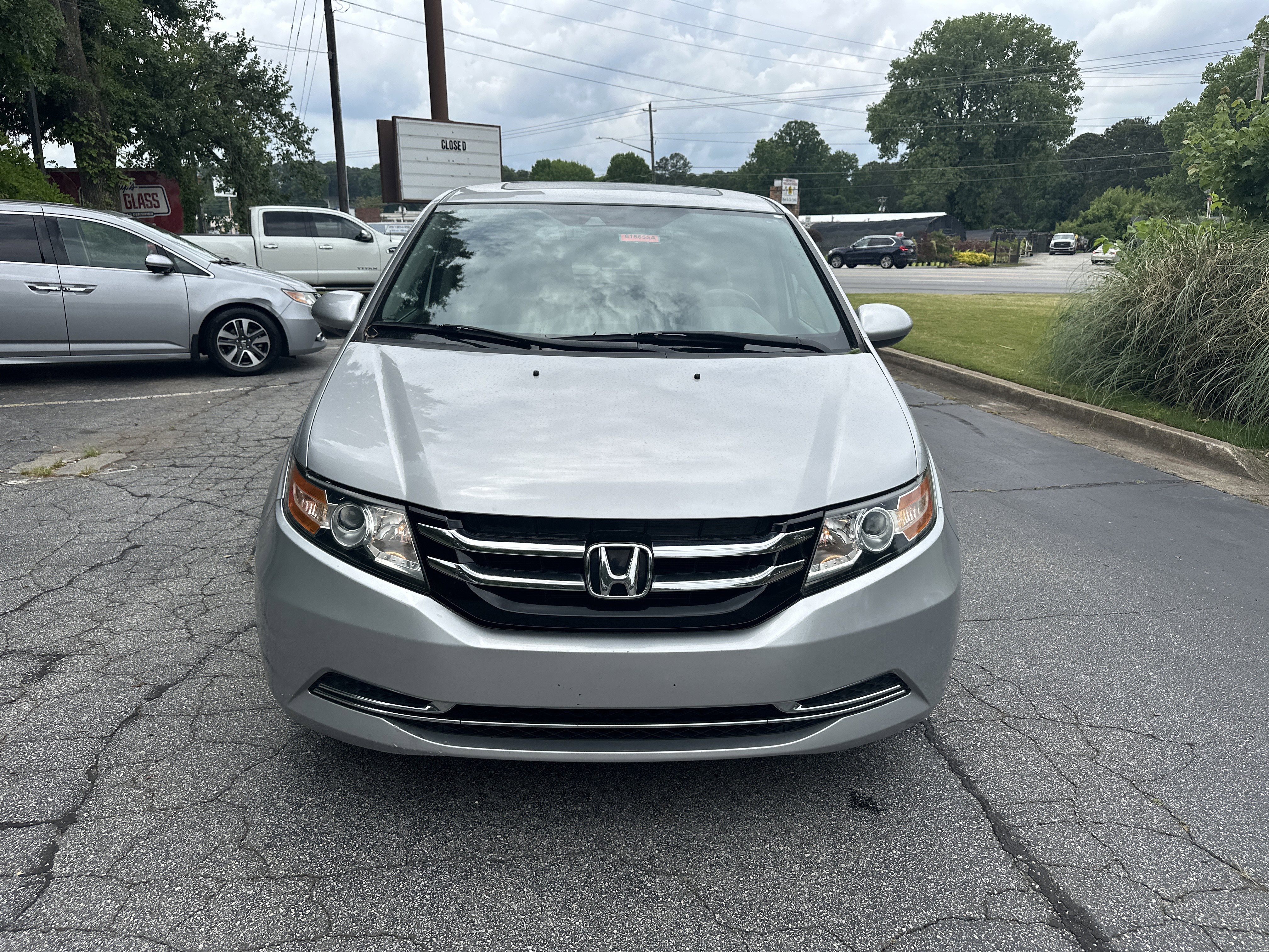 Used 2014 Alabaster Silver Metallic Honda EX-L image 3