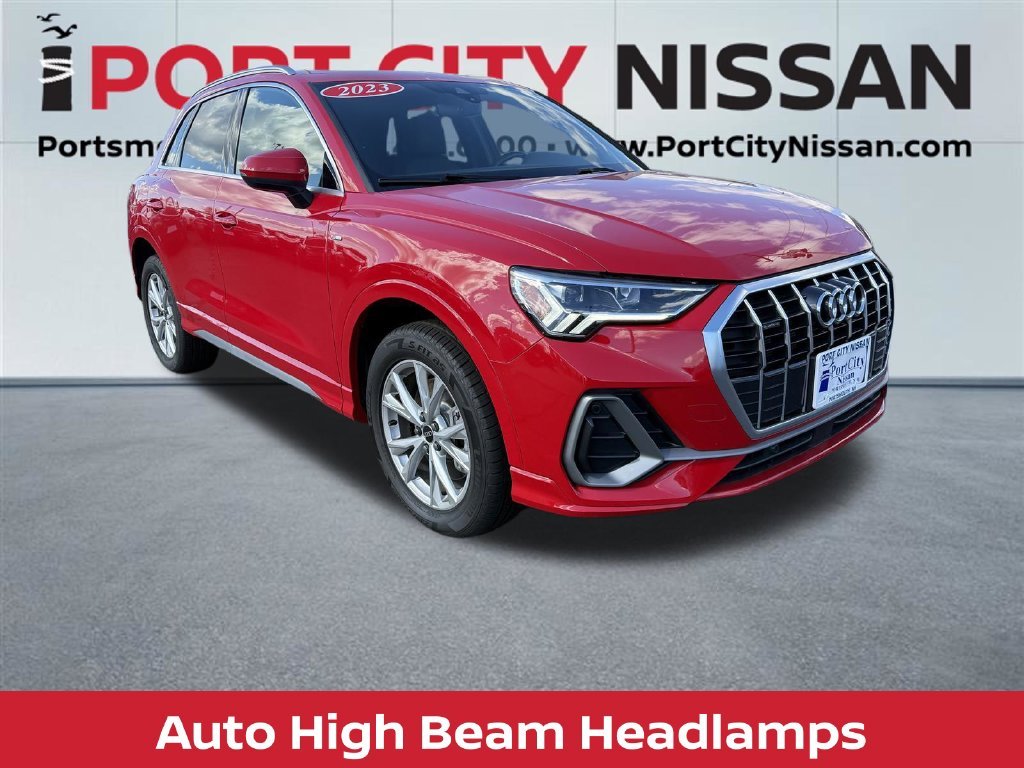 Used 2023 Tango Red Metallic Audi Premium S-LINE W/HEATED SEATS & PANORAMIC ROOF image 5