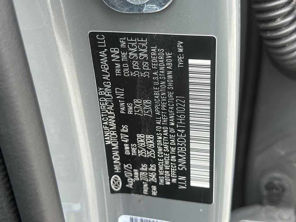 Certified Used 2026 Hampton Gray Hyundai SEL image 29