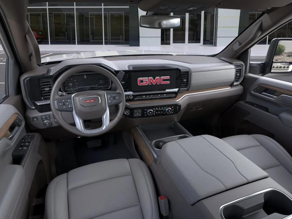New 2026 Glacier White Tricoat GMC SLT image 15