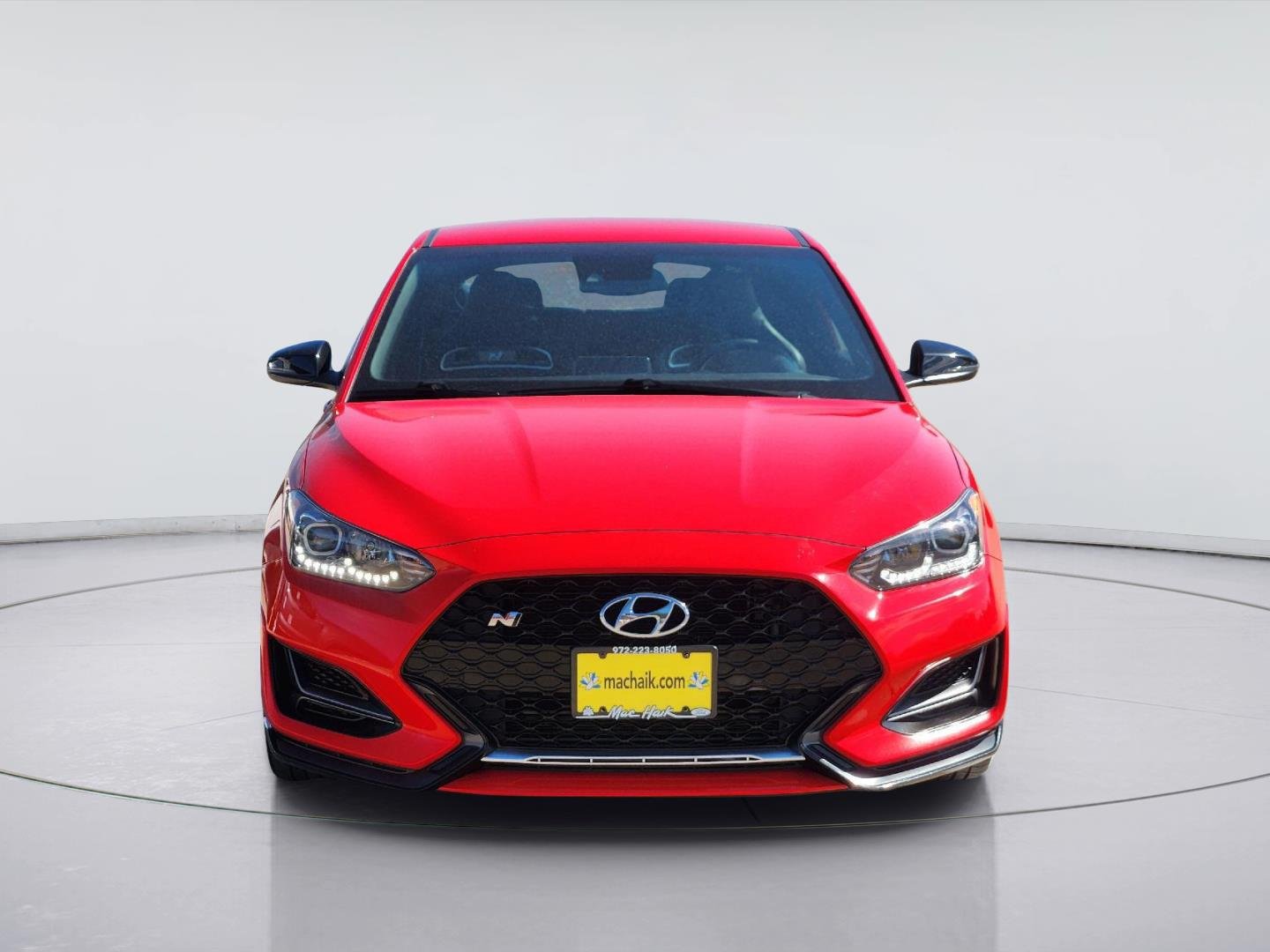Used 2021 Racing Red Hyundai Base image 2