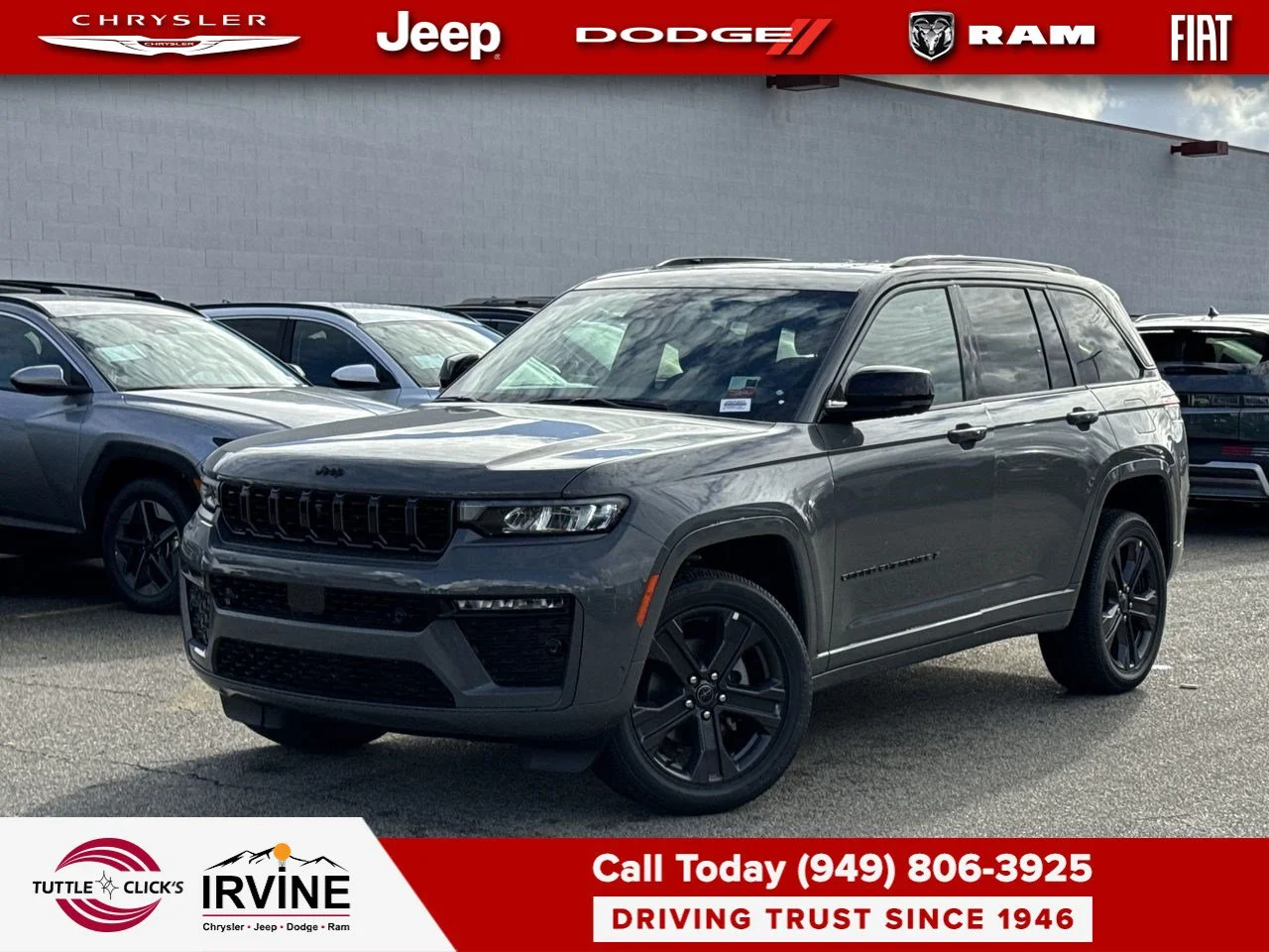 New 2027 Sting-Gray Clear-Coat Paint Jeep Limited Reserve image 1